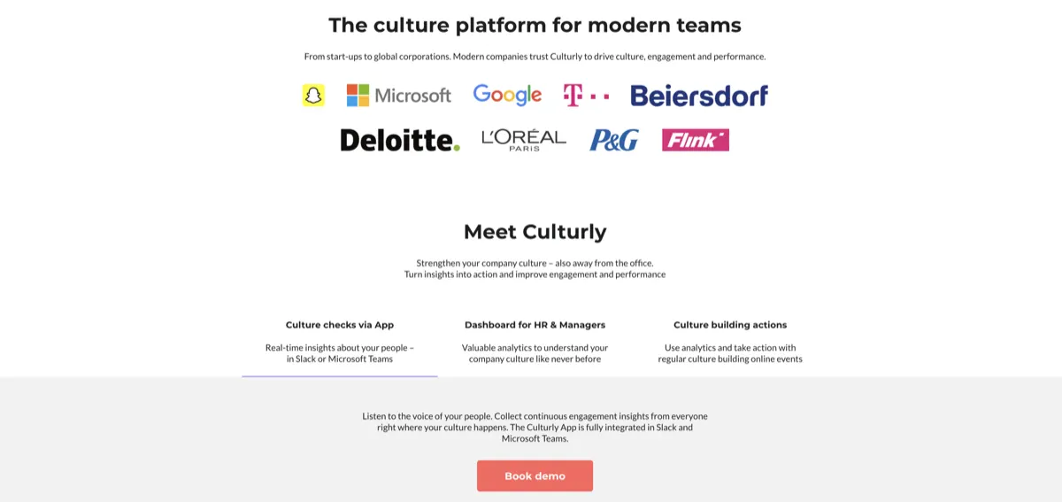 Culturly — The culture platform for modern teams